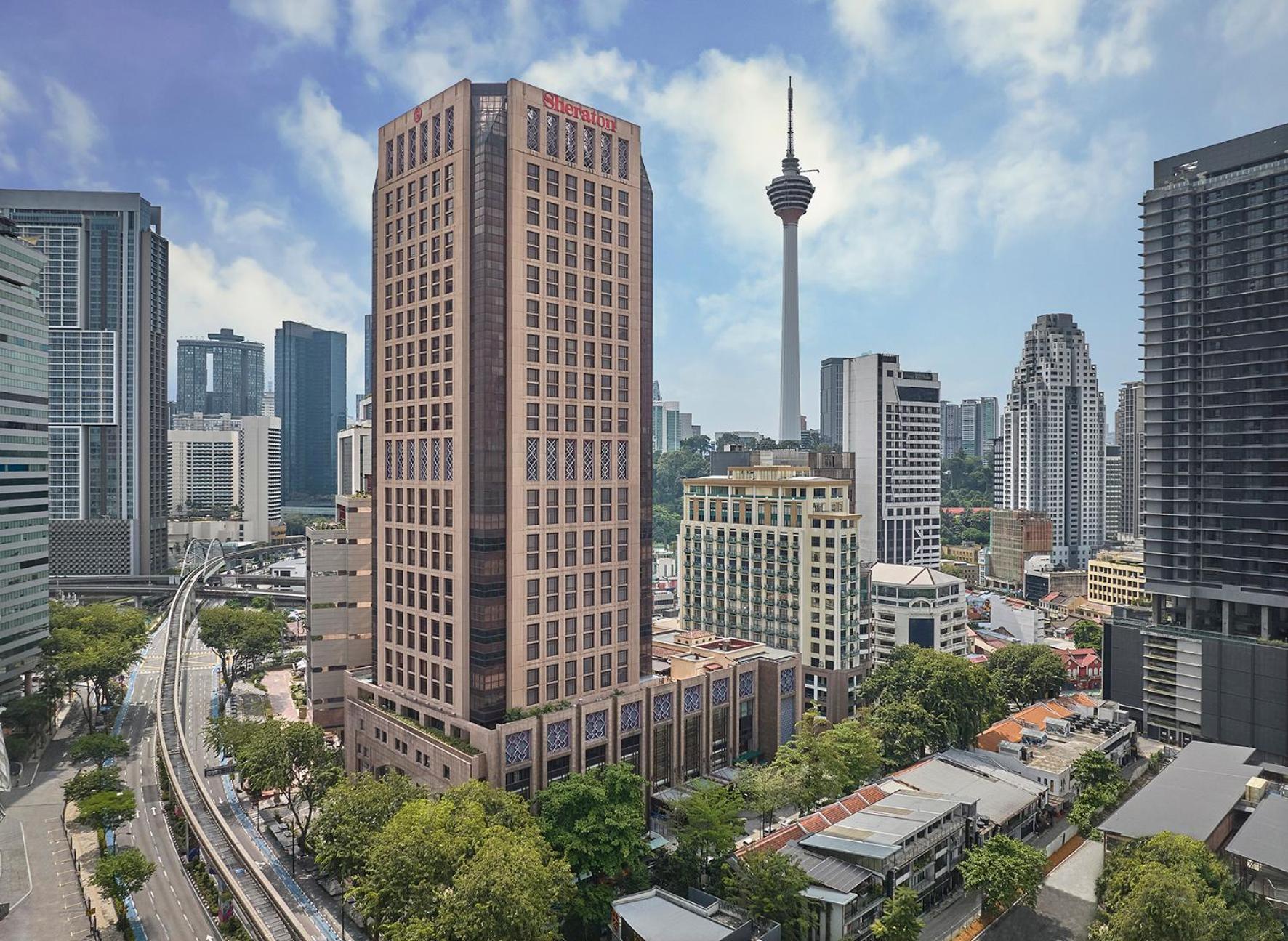 Sheraton Imperial Kuala Lumpur Hotel Eksteriør billede The hotel in 2019